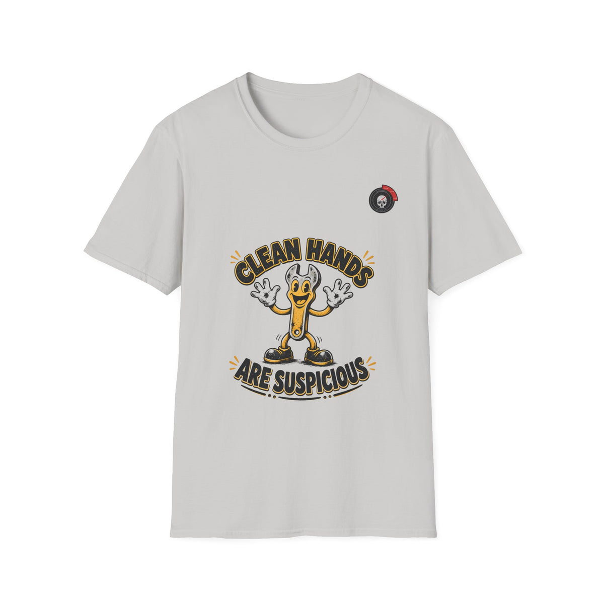 Clean Hands Rubberhose Mechanic T-Shirt