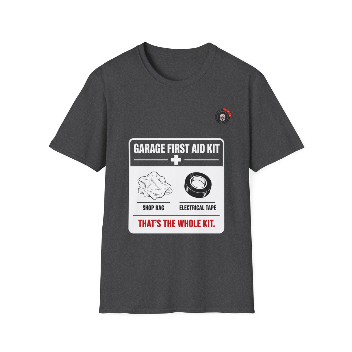Garage First Aid Kit Mechanic T-Shirt