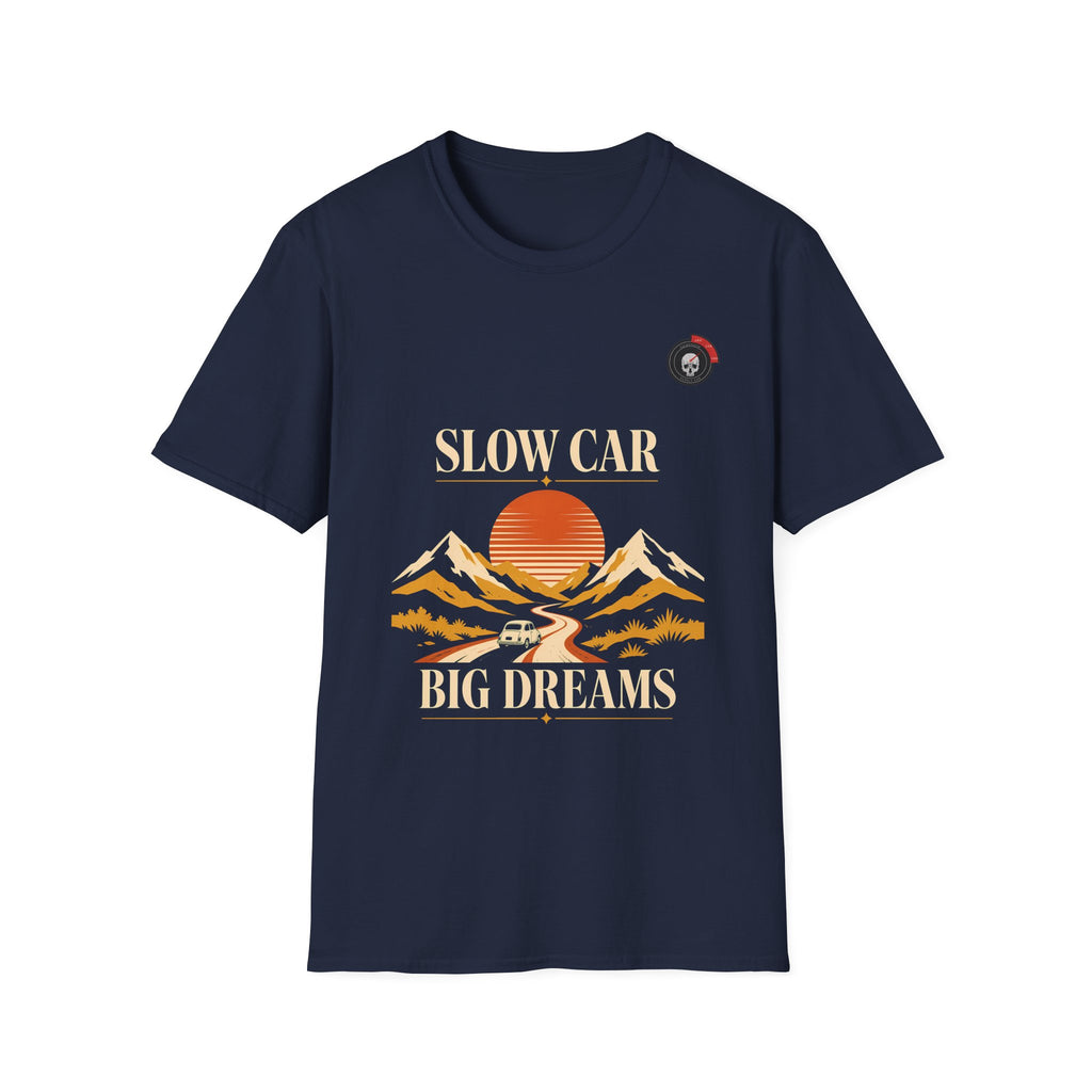 Slow Car Big Dreams Mechanic T-Shirt