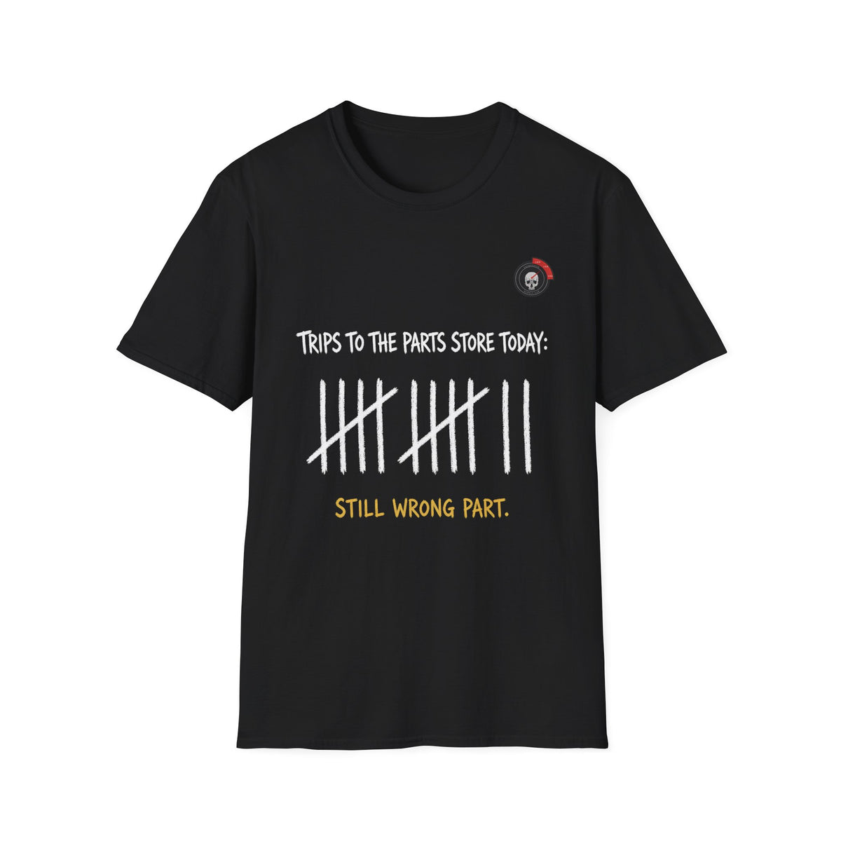 Parts Store Tally Mechanic T-Shirt