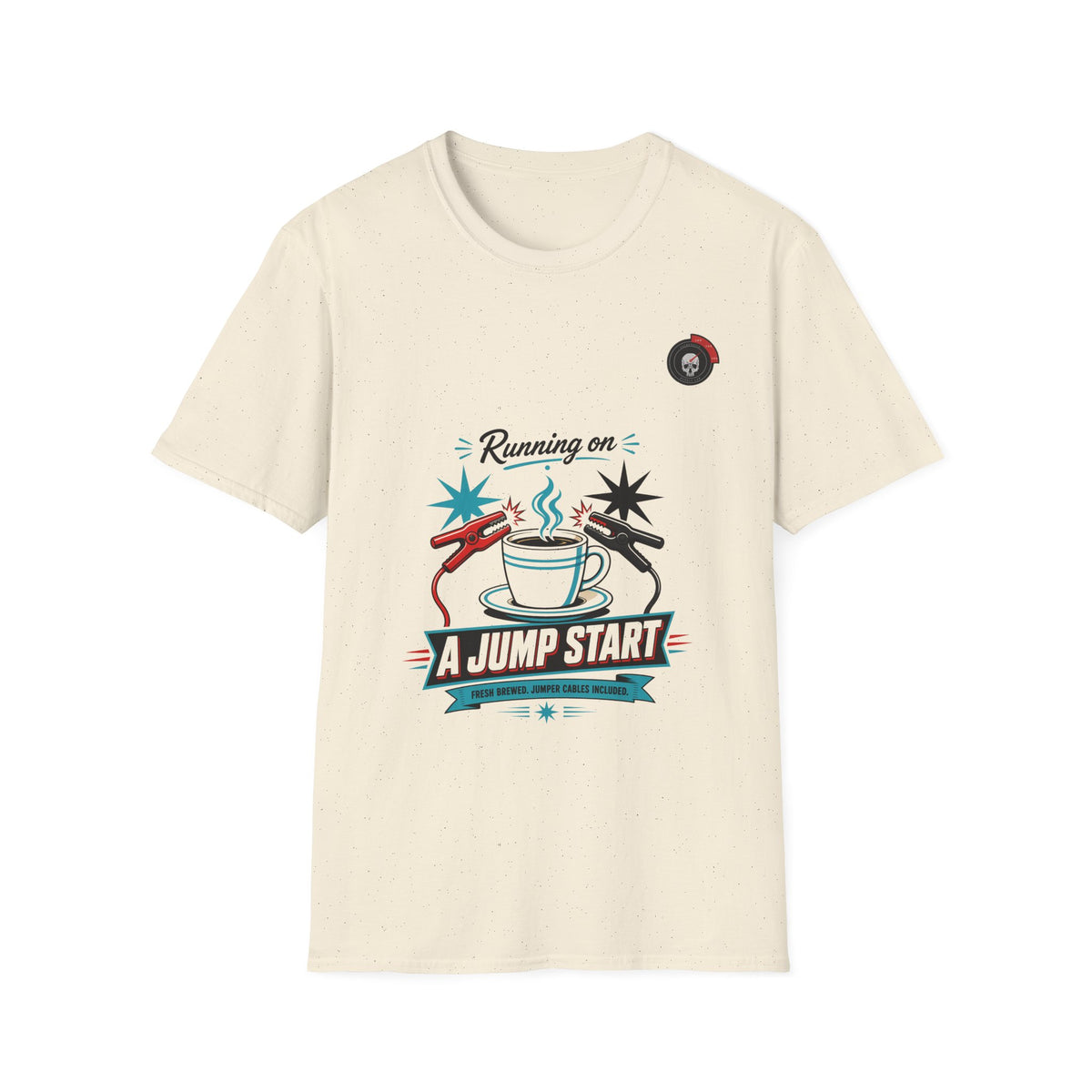 Running On A Jump Start Mechanic T-Shirt