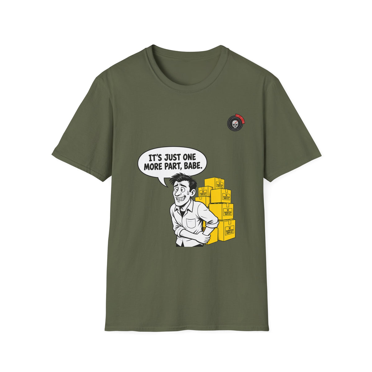 One More Part Babe Mechanic T-Shirt