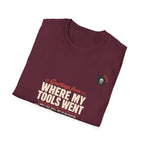 Tools On Vacation Postcard Mechanic T-Shirt