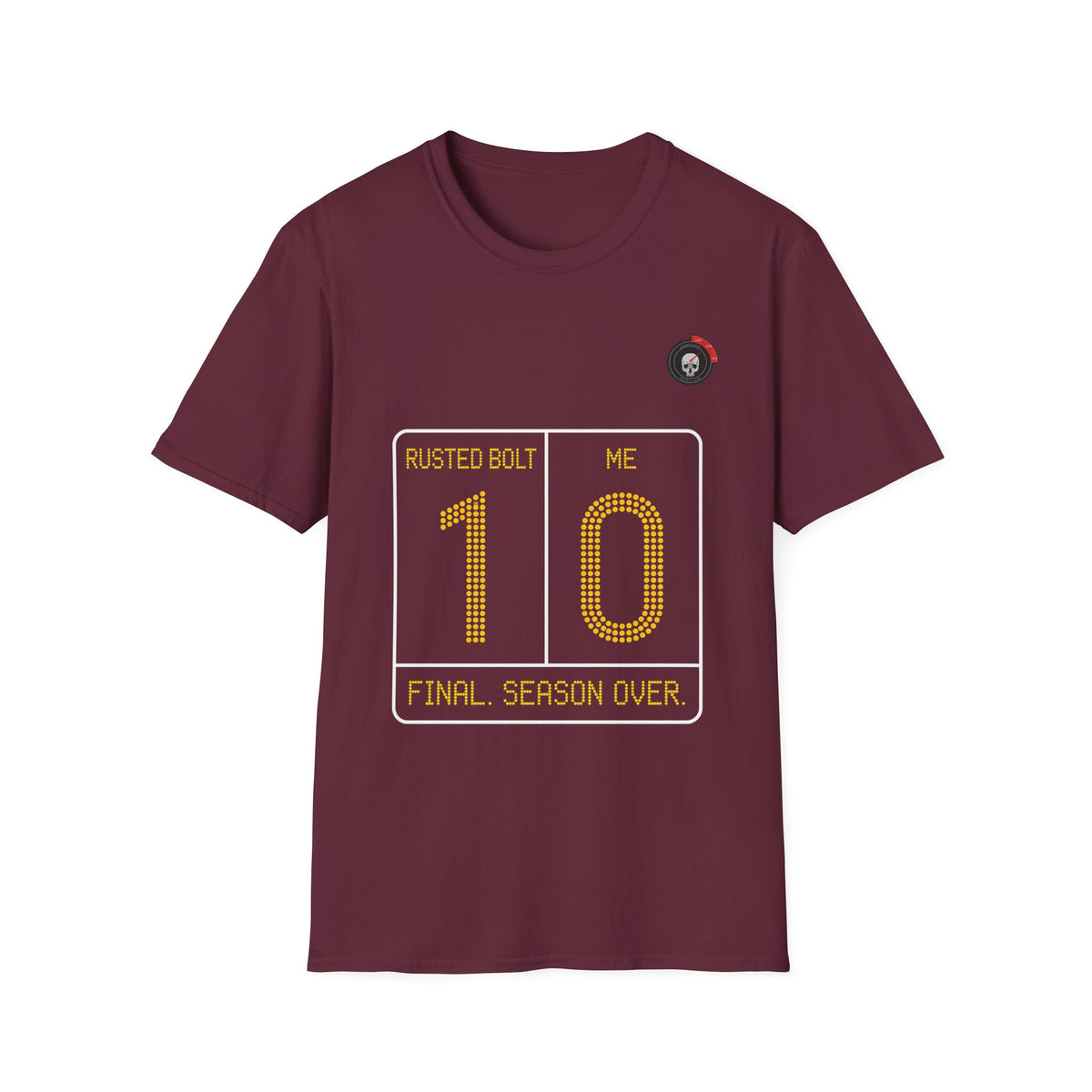 Rusted Bolt Scoreboard Mechanic T-Shirt