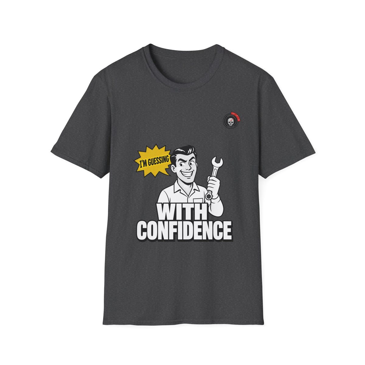 Guessing With Confidence Mechanic T-Shirt