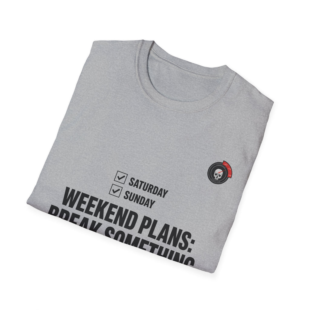 Weekend Plans Mechanic T-Shirt