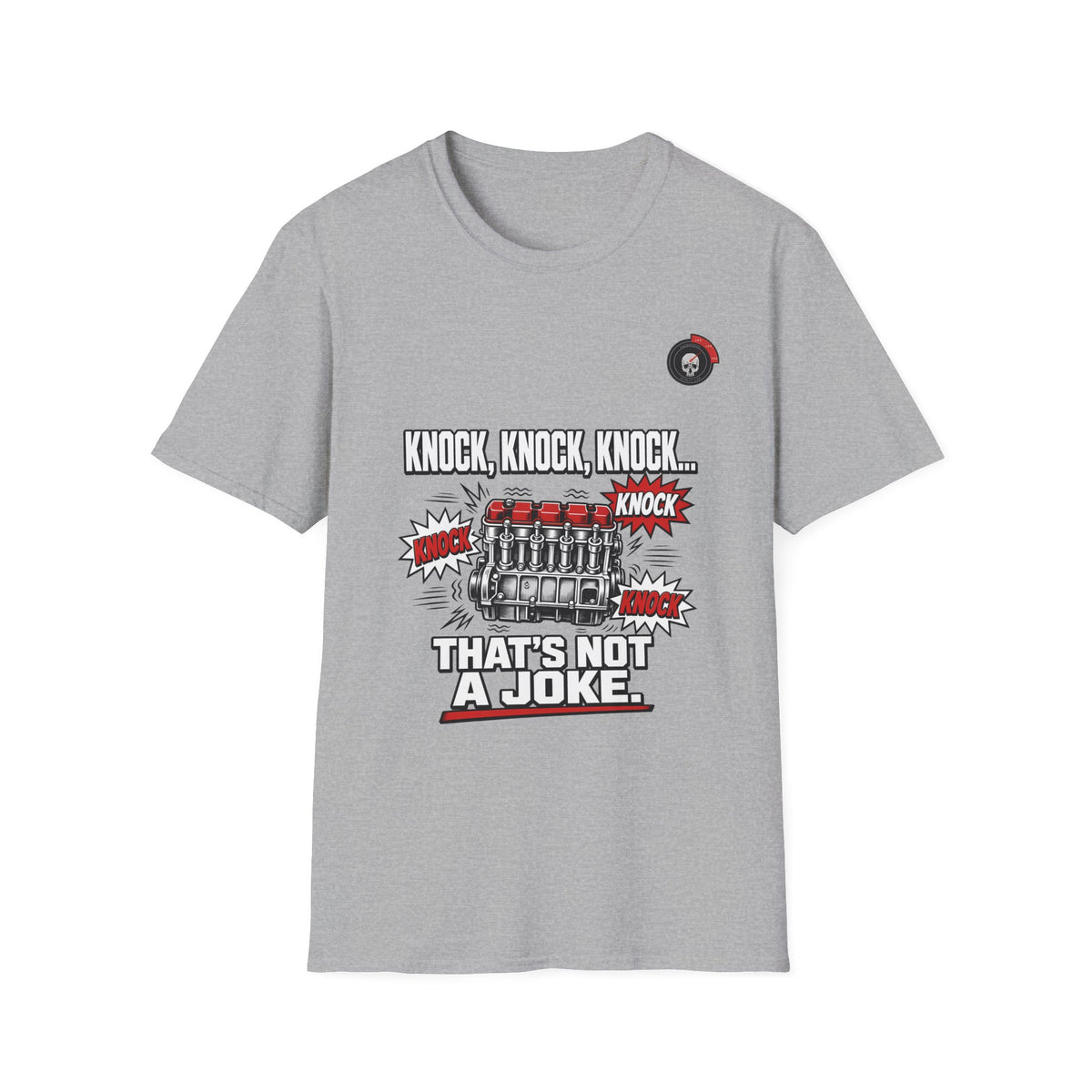 Knock Knock Not A Joke Mechanic T-Shirt