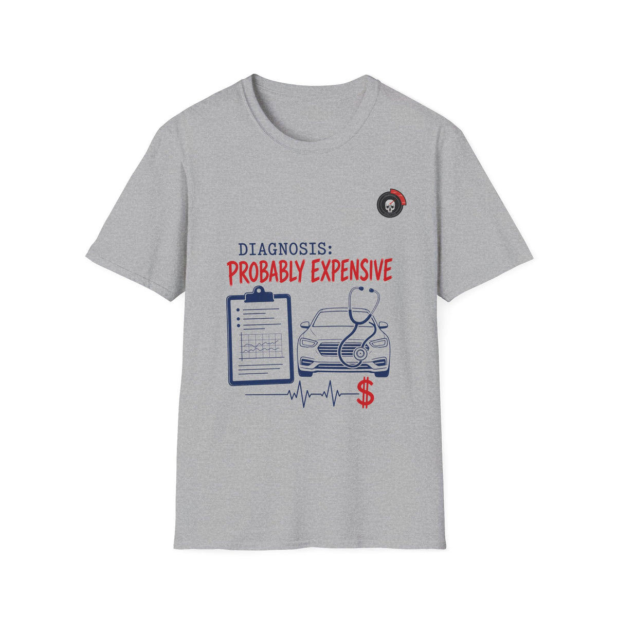 Diagnosis Probably Expensive Mechanic T-Shirt
