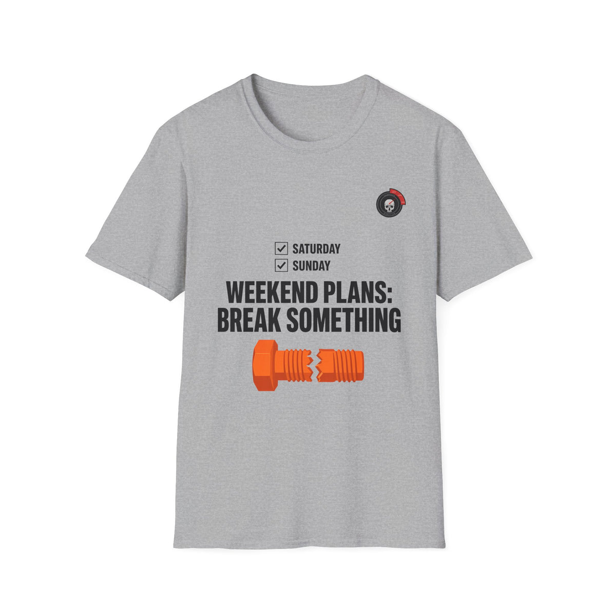 Weekend Plans Mechanic T-Shirt