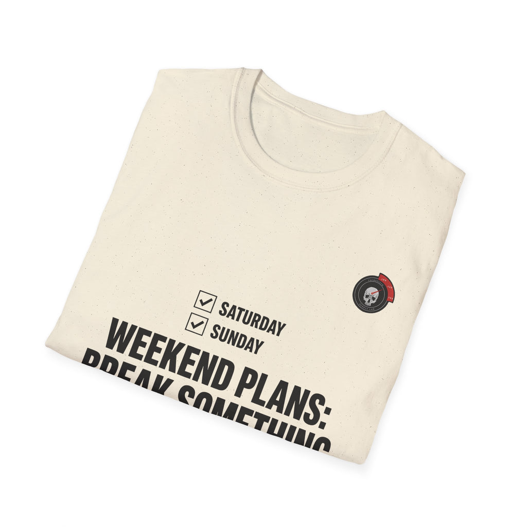 Weekend Plans Mechanic T-Shirt