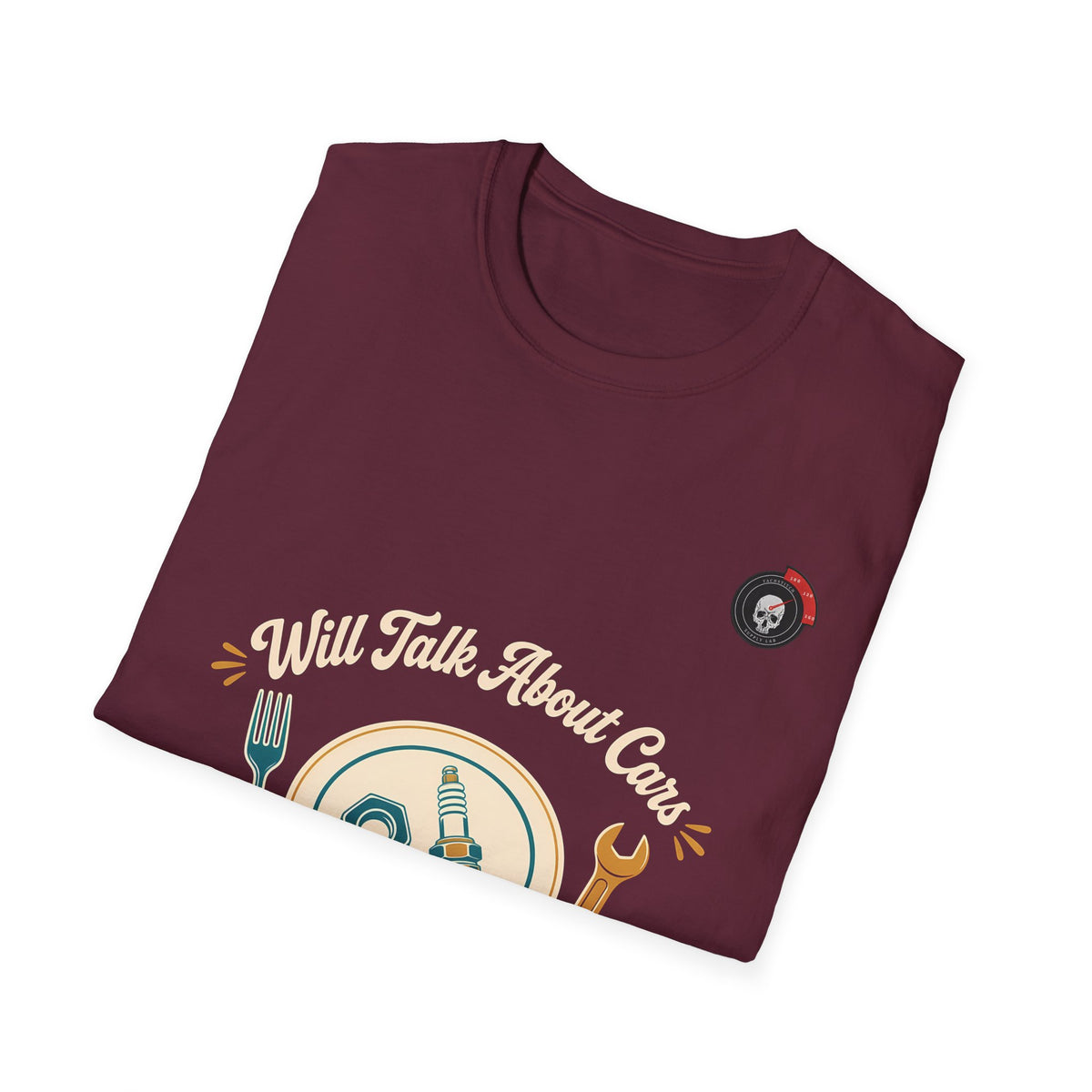 Will Talk About Cars For Food Mechanic T-Shirt