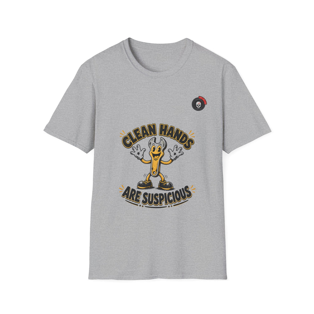 Clean Hands Rubberhose Mechanic T-Shirt