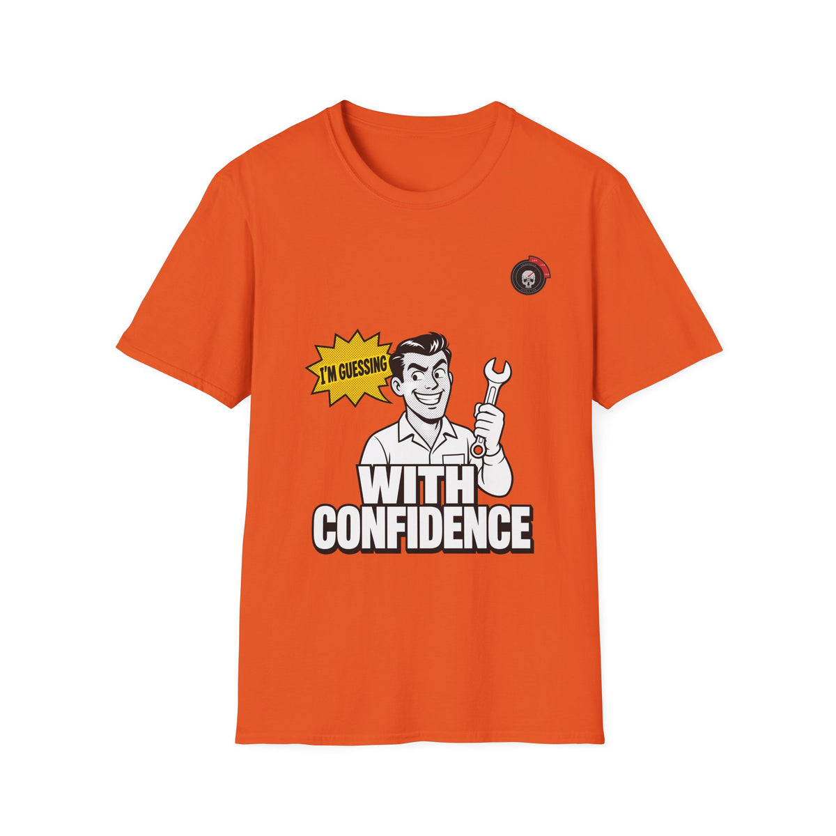 Guessing With Confidence Mechanic T-Shirt