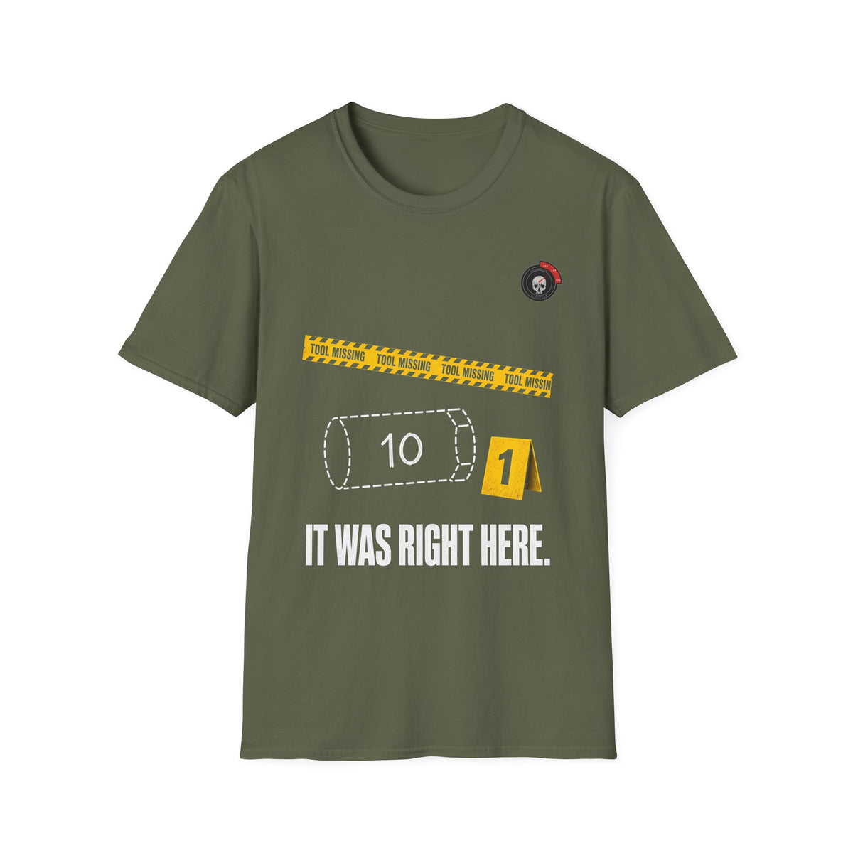It Was Right Here 10mm Mechanic T-Shirt