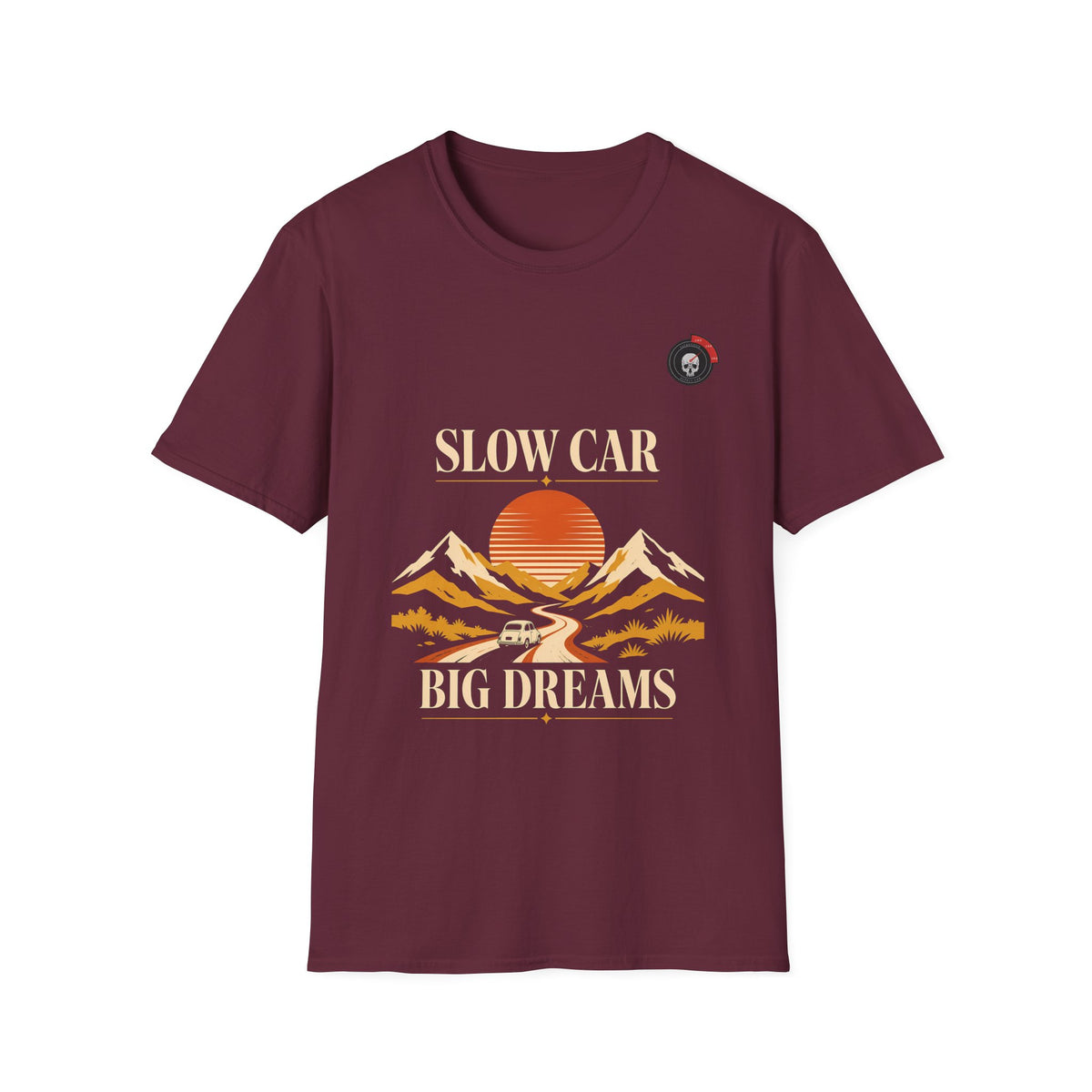 Slow Car Big Dreams Mechanic T-Shirt