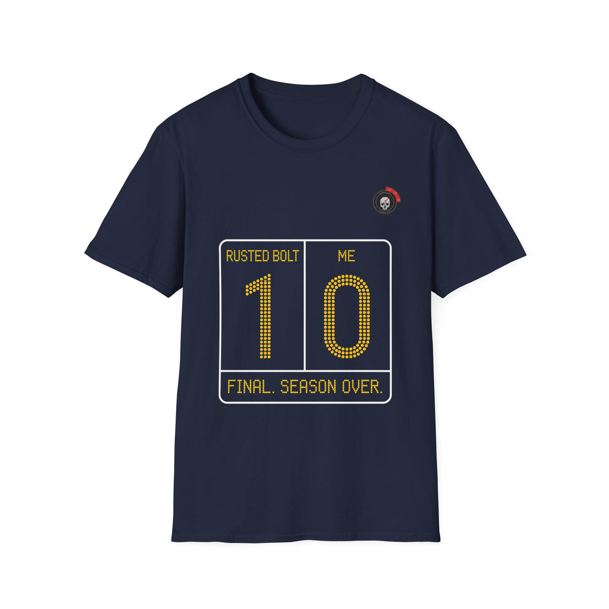 Rusted Bolt Scoreboard Mechanic T-Shirt