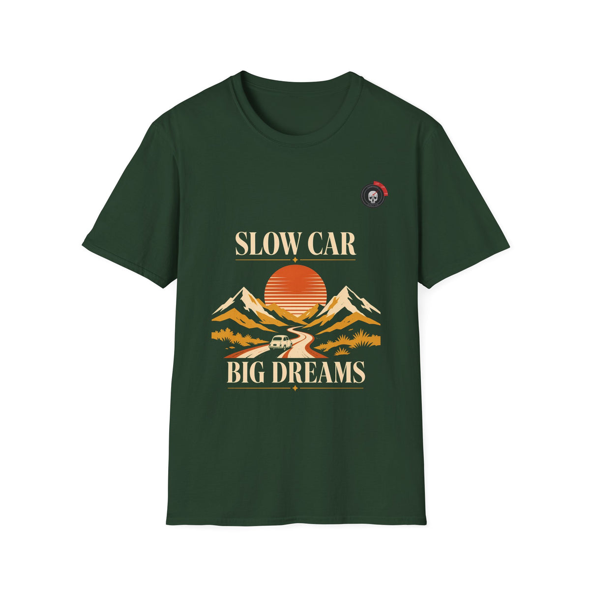 Slow Car Big Dreams Mechanic T-Shirt