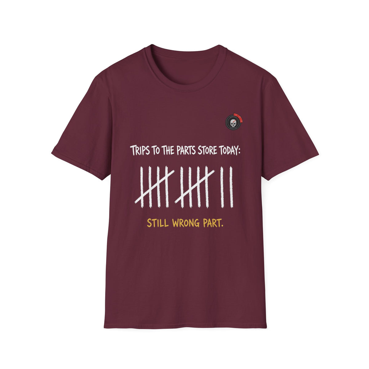 Parts Store Tally Mechanic T-Shirt