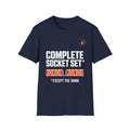 Complete Socket Set Except 10mm Mechanic T-Shirt