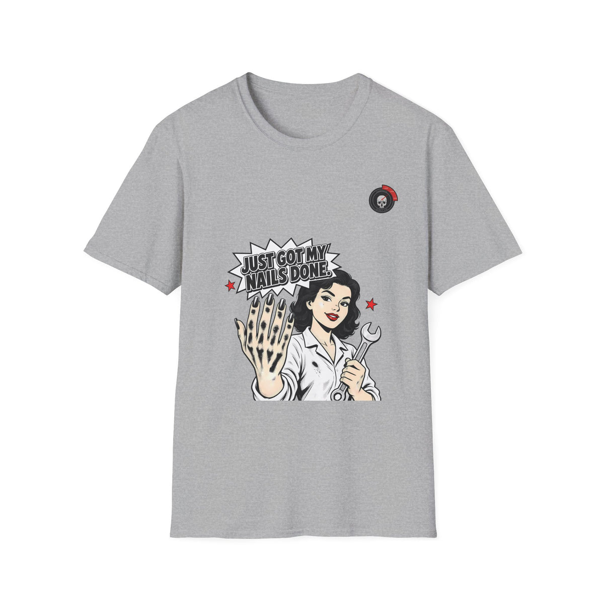 Nails Done Mechanic T-Shirt