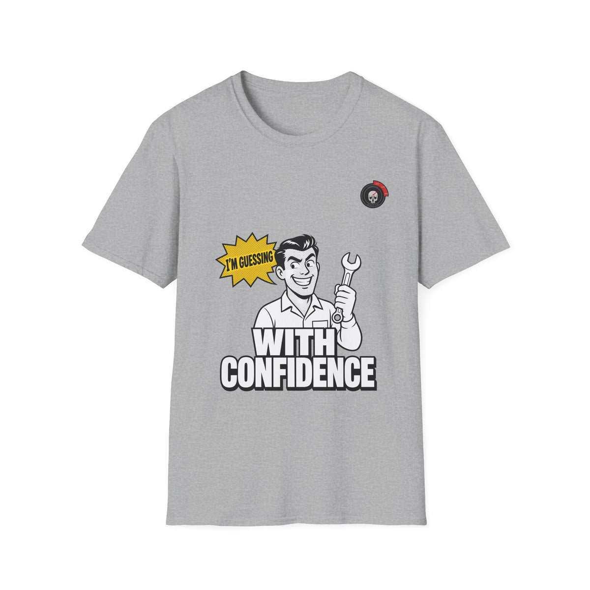 Guessing With Confidence Mechanic T-Shirt