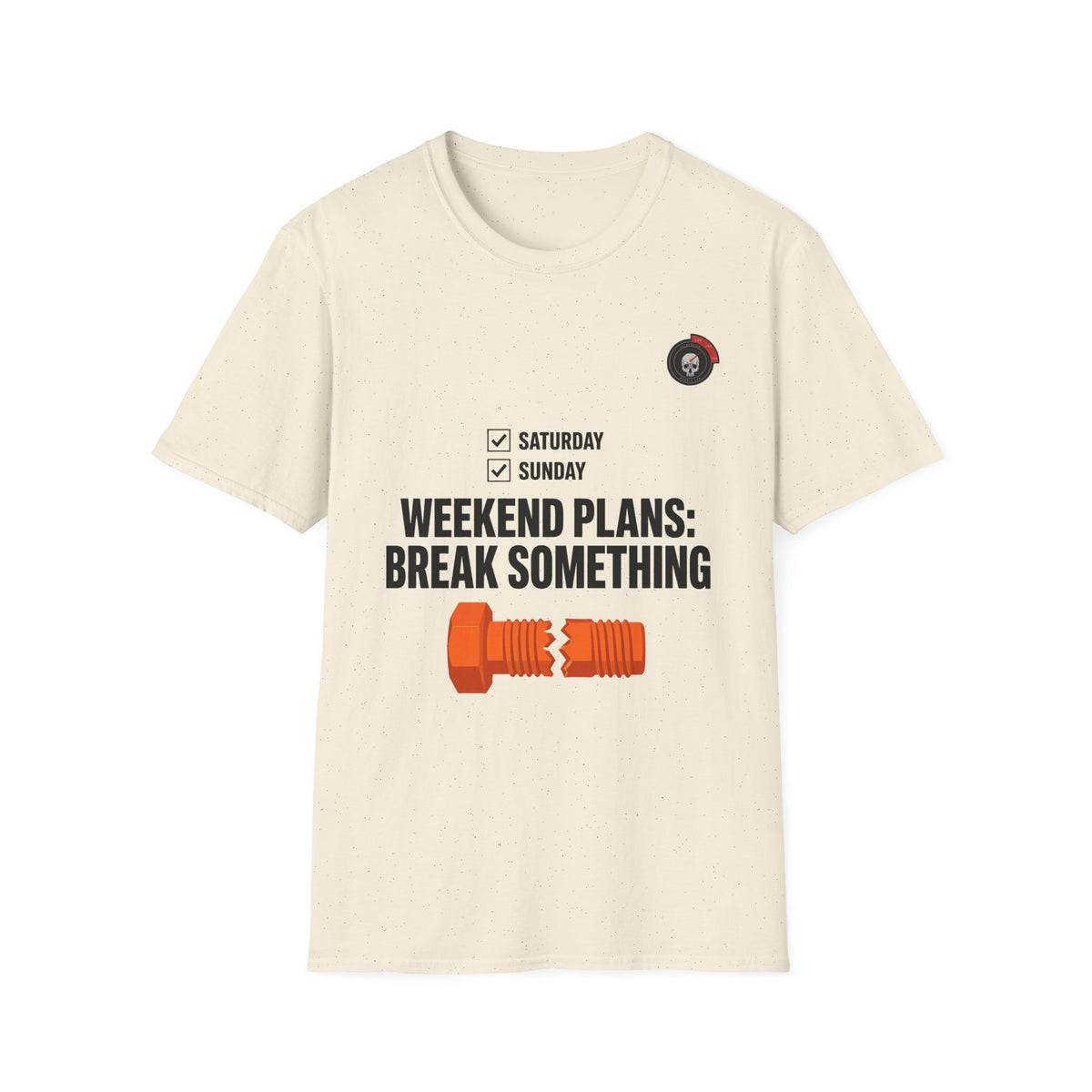 Weekend Plans Mechanic T-Shirt