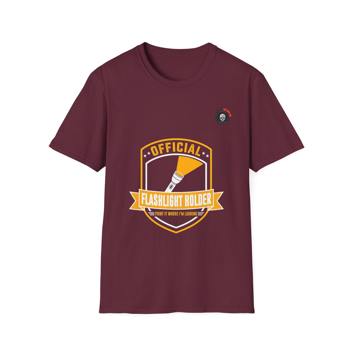 Official Flashlight Holder Mechanic T-Shirt
