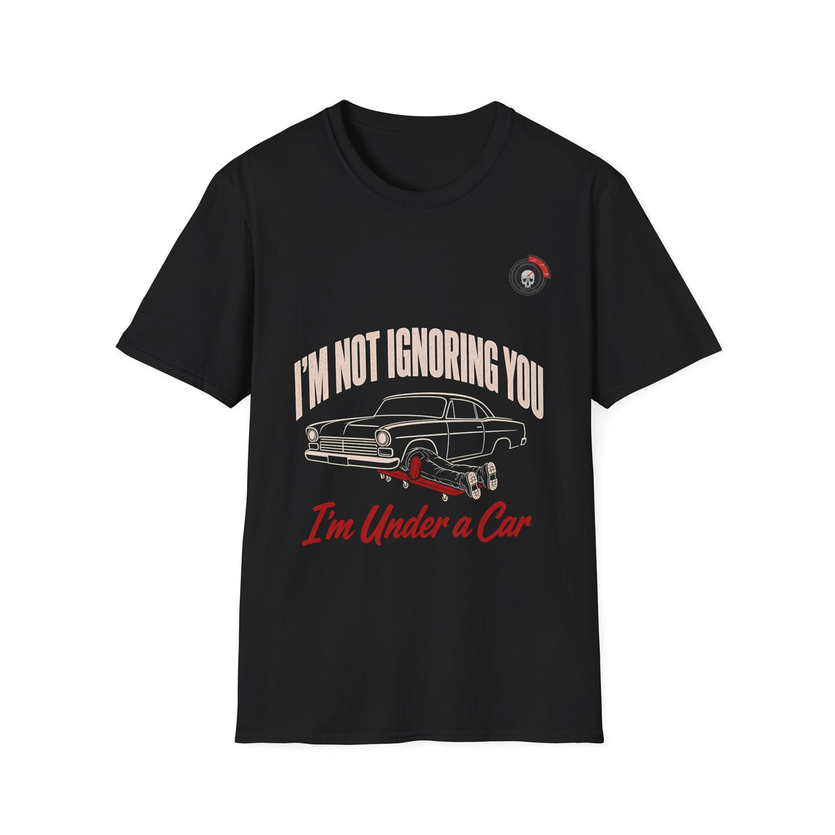 Under A Car Mechanic T-Shirt