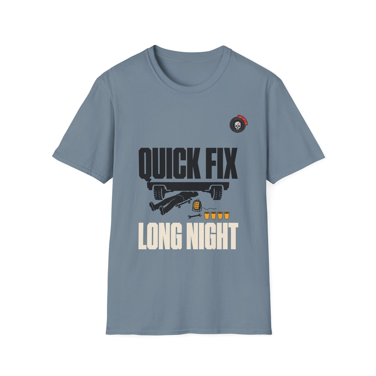 Quick Fix Long Night Mechanic T-Shirt