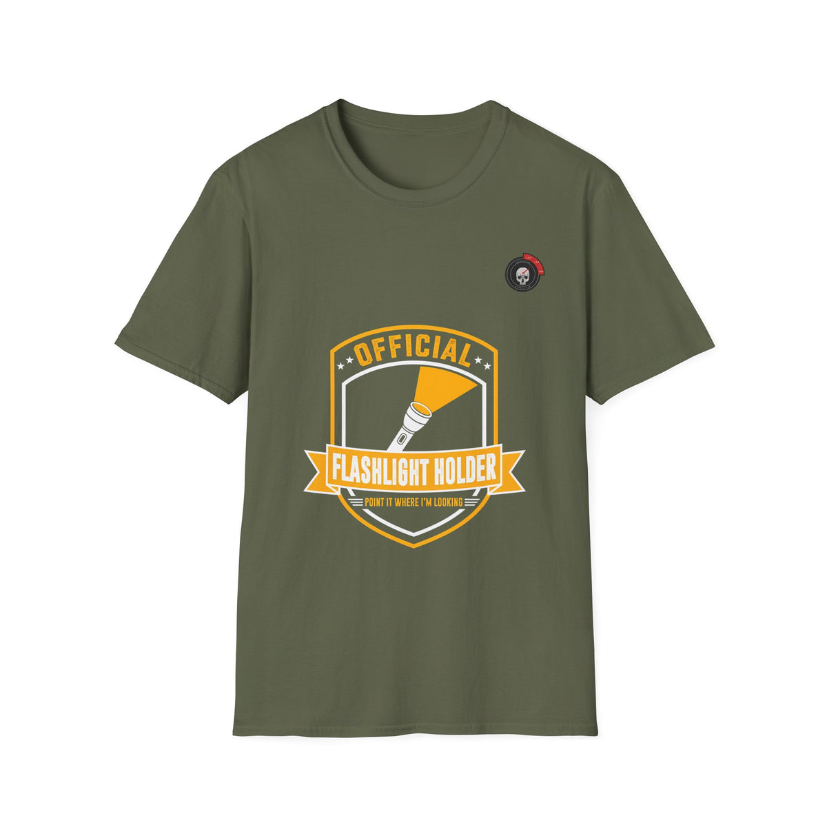 Official Flashlight Holder Mechanic T-Shirt