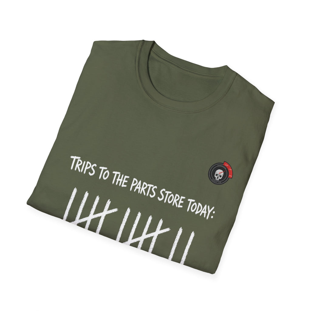 Parts Store Tally Mechanic T-Shirt