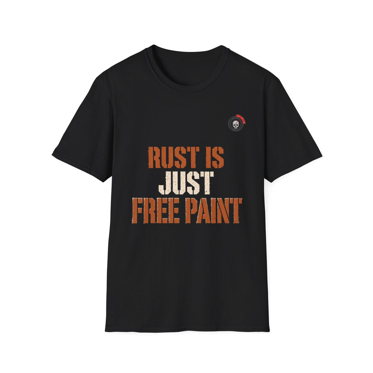 Rust Is Just Free Paint Mechanic T-Shirt