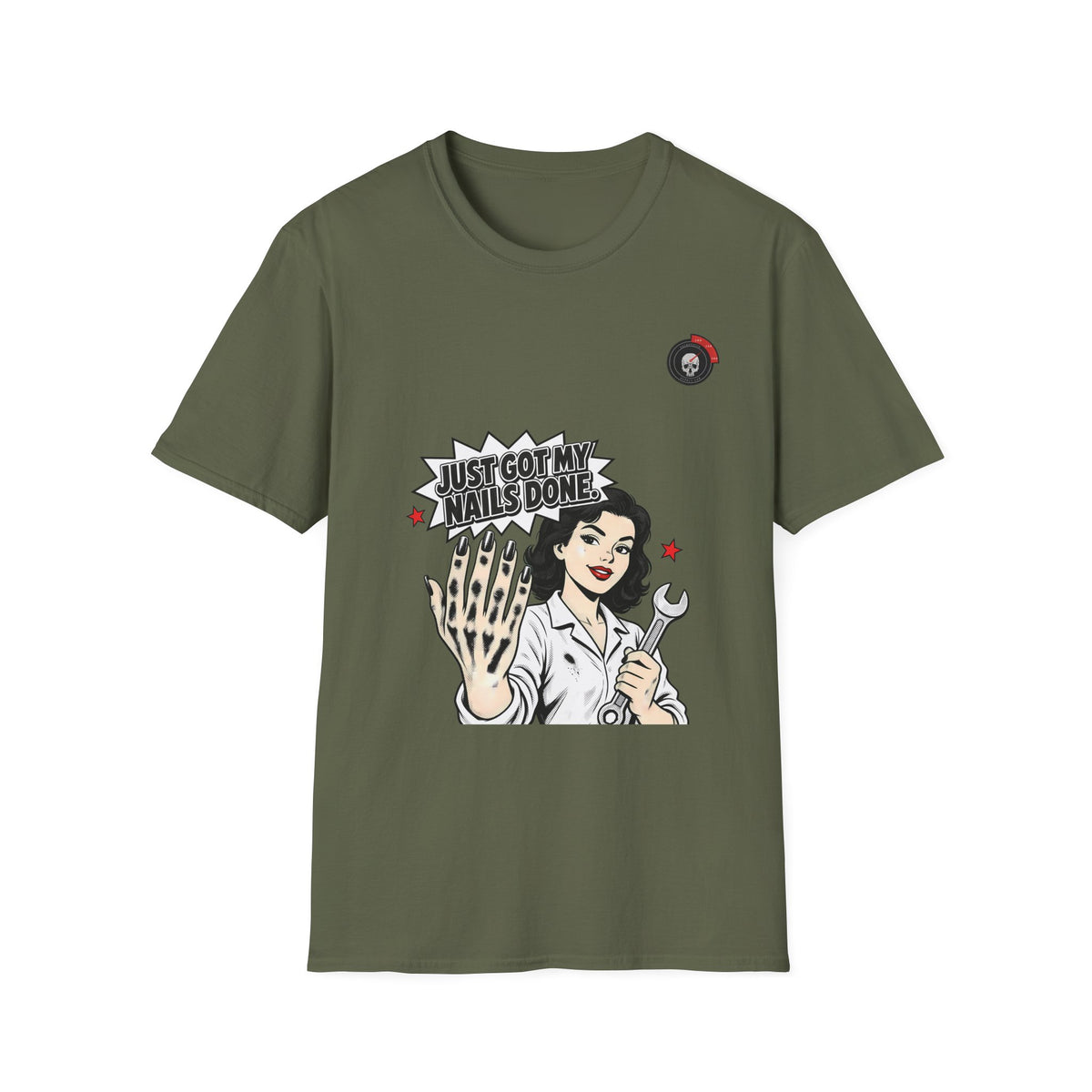 Nails Done Mechanic T-Shirt