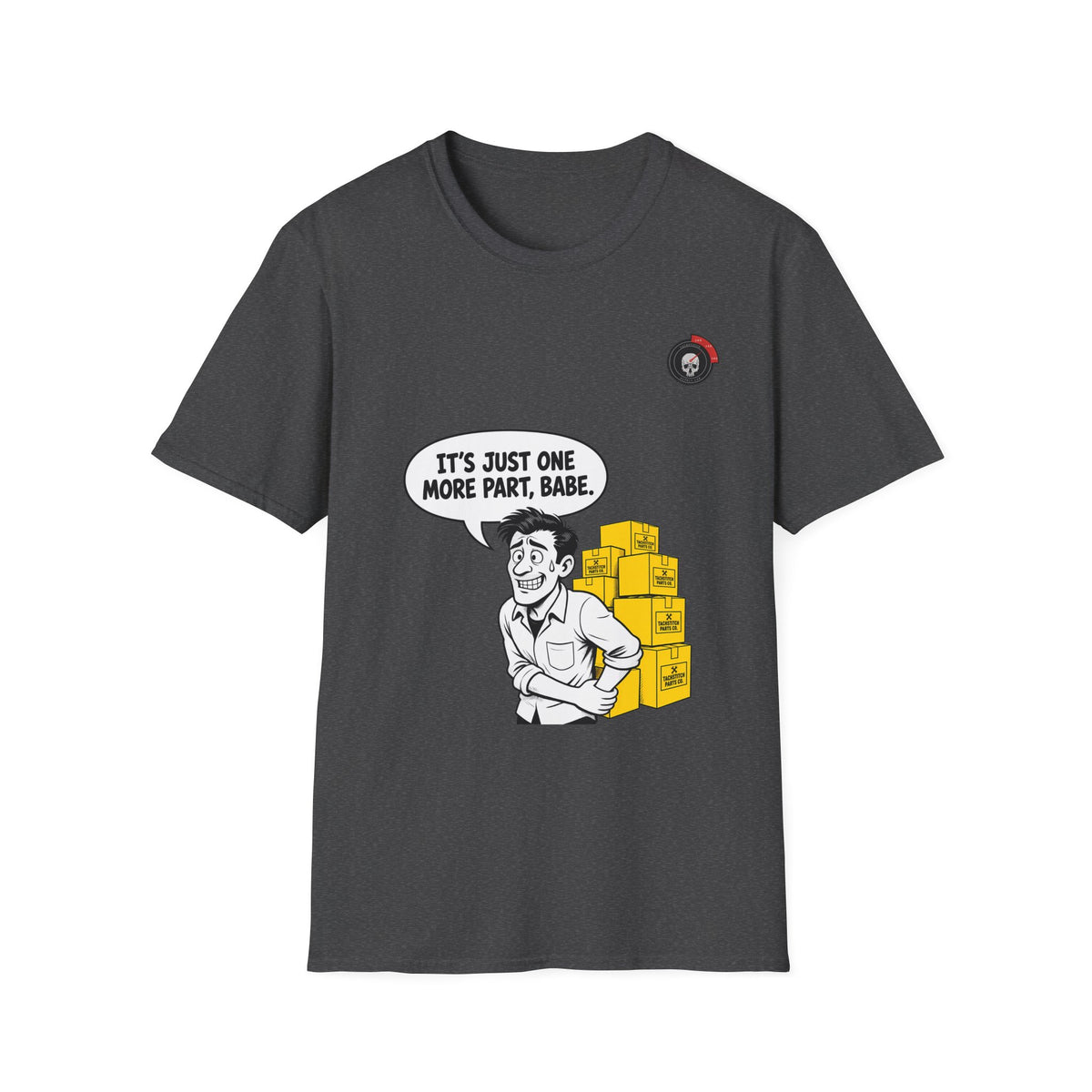 One More Part Babe Mechanic T-Shirt