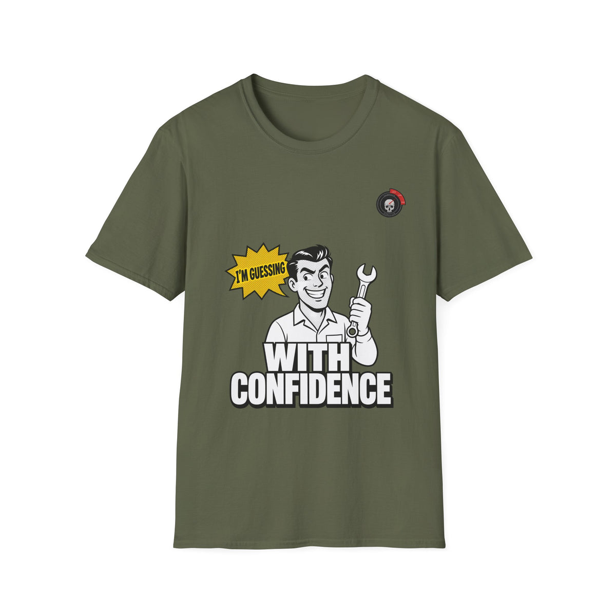 Guessing With Confidence Mechanic T-Shirt