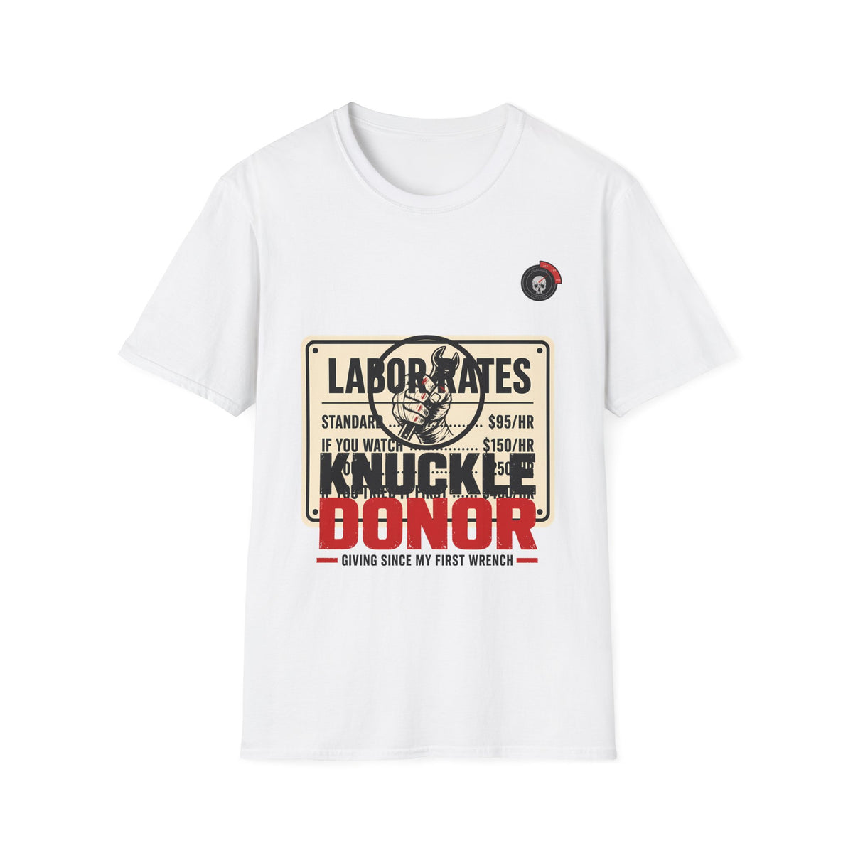 Knuckle Donor Mechanic T-Shirt