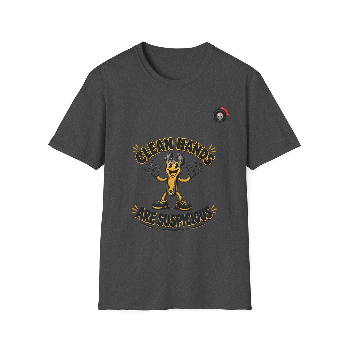 Clean Hands Rubberhose Mechanic T-Shirt