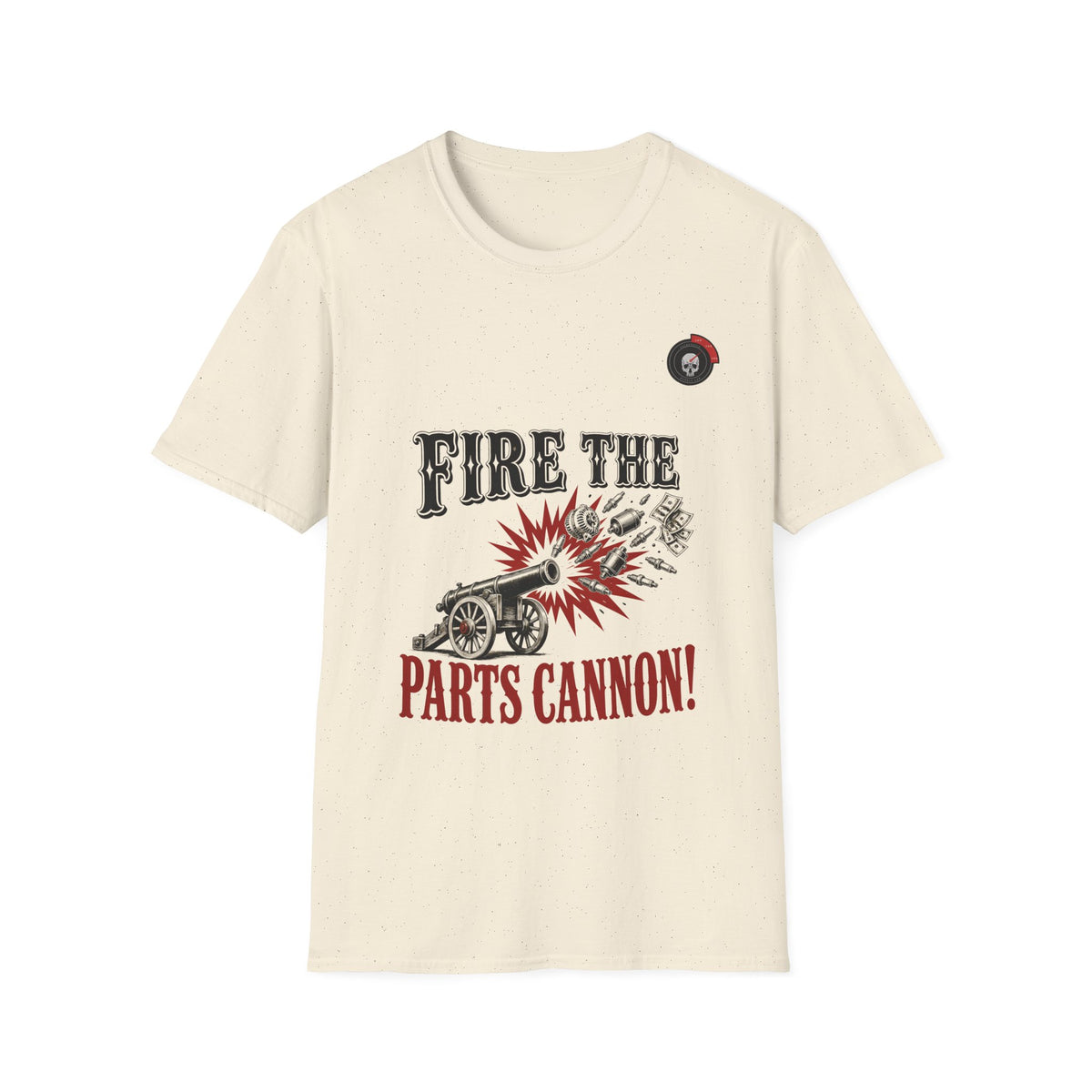 Fire The Parts Cannon Mechanic T-Shirt