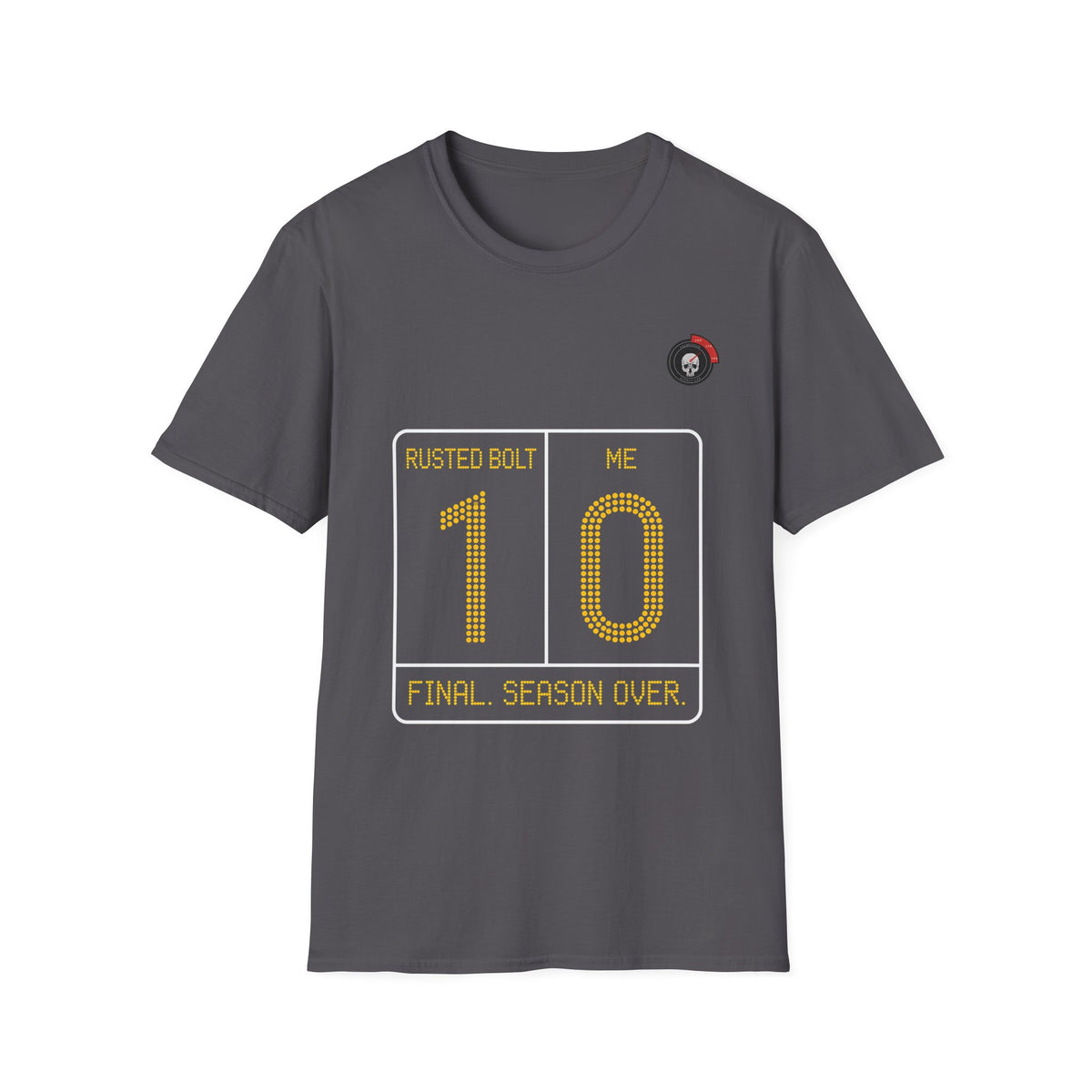 Rusted Bolt Scoreboard Mechanic T-Shirt