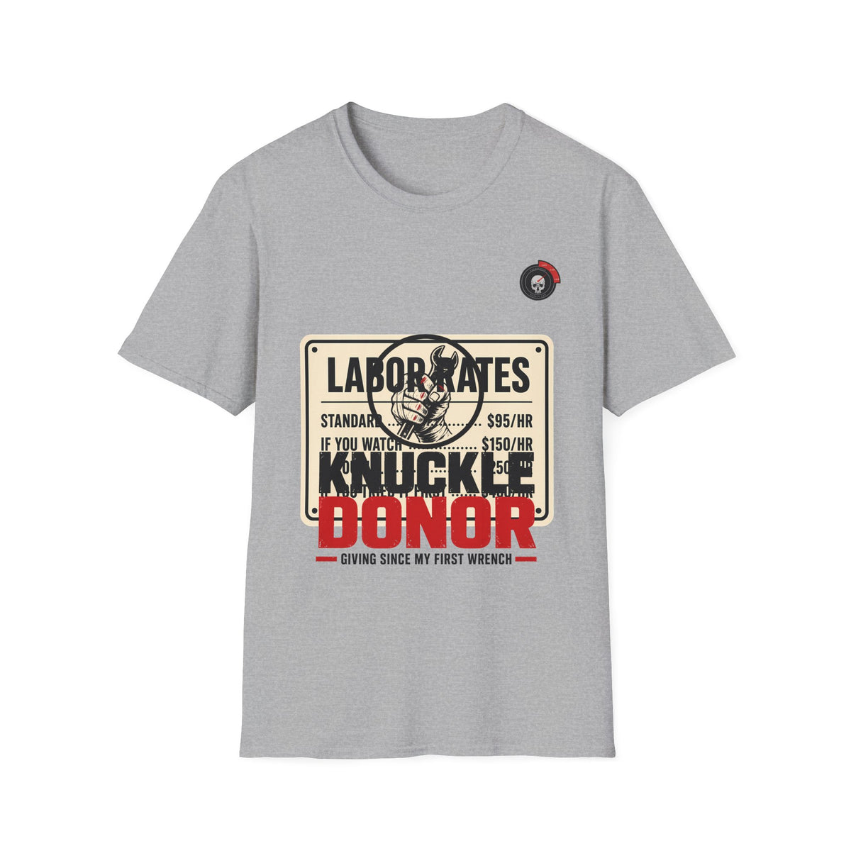 Knuckle Donor Mechanic T-Shirt